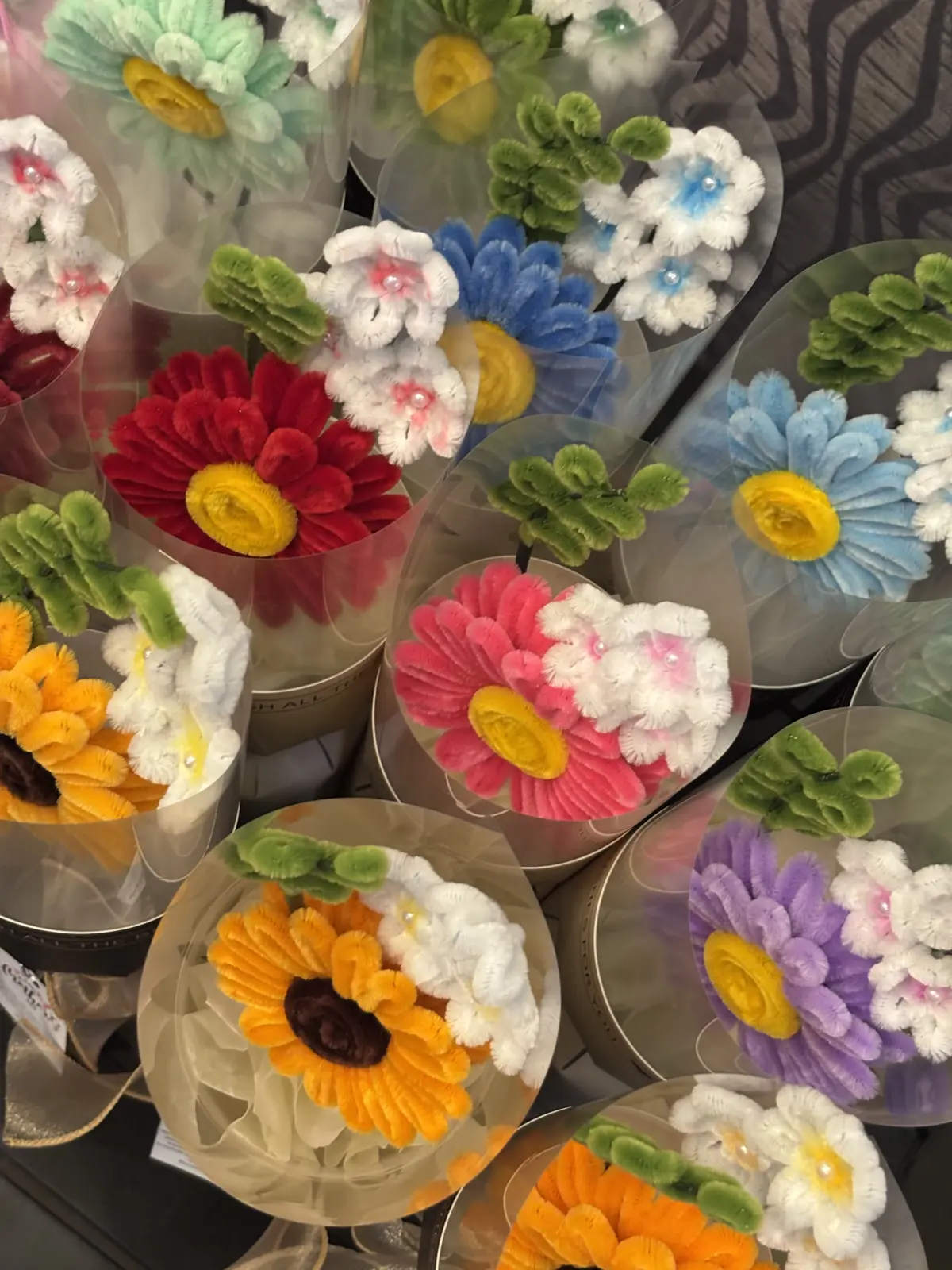 Fuzzy Wire Bouquets in Mandaue City, Cebu | FleurKraft Delivery