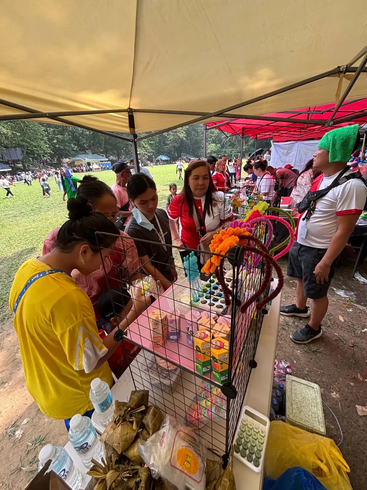 FleurKraft handmade booth setup at the ANAKK 1TAHANAN 11th Anniversary, The Family Park, Talamban, Cebu City
